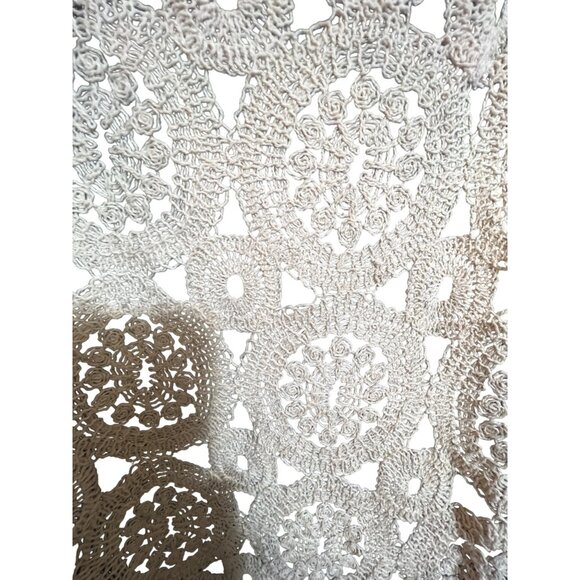 Eloquii Womens Crochet Lace Overlay Maxi Dress Size 16 NWT - Picture 4 of 8